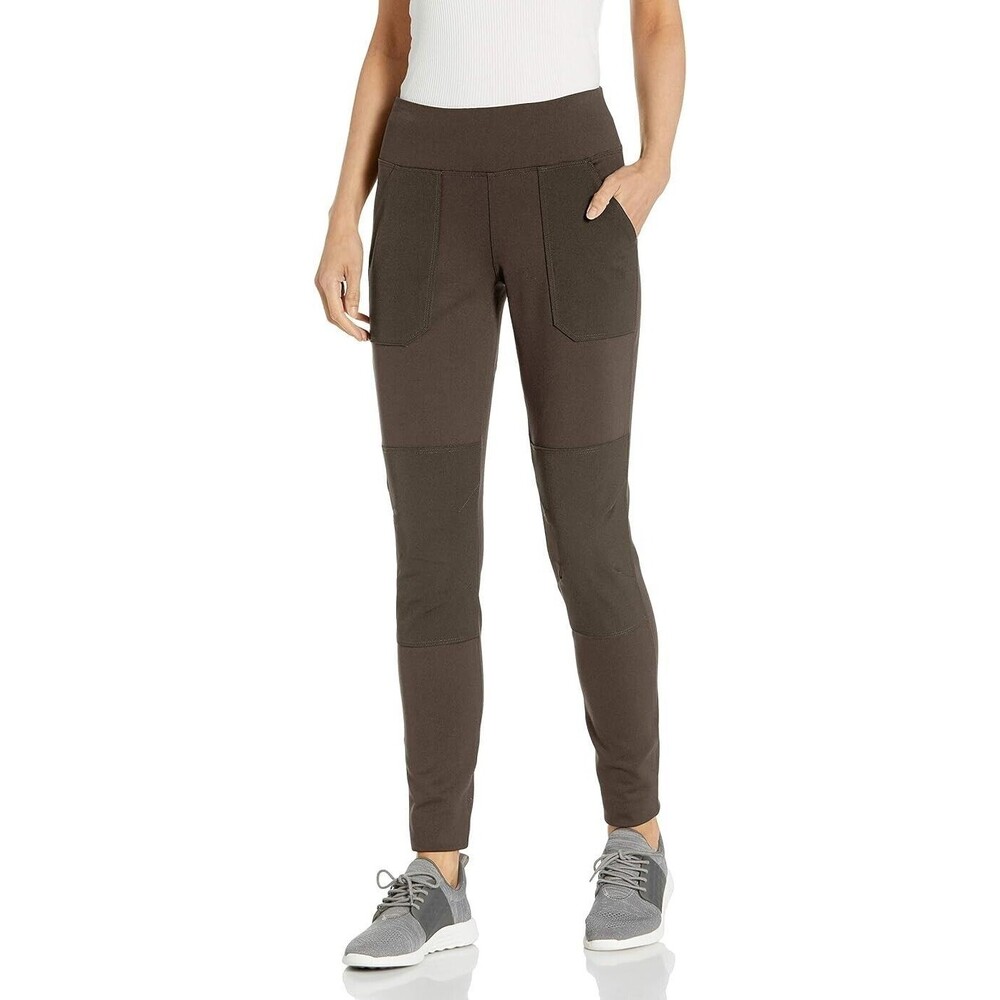 Carhartt Fitted Force Midweight Utility Leggings Womens 3X 24W-26W Brown NEW